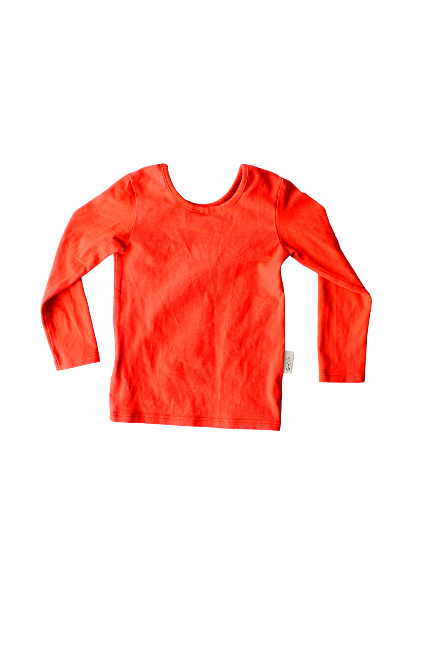 lasten-punainen-pitkähihainen-trikoopaita-Gugguu