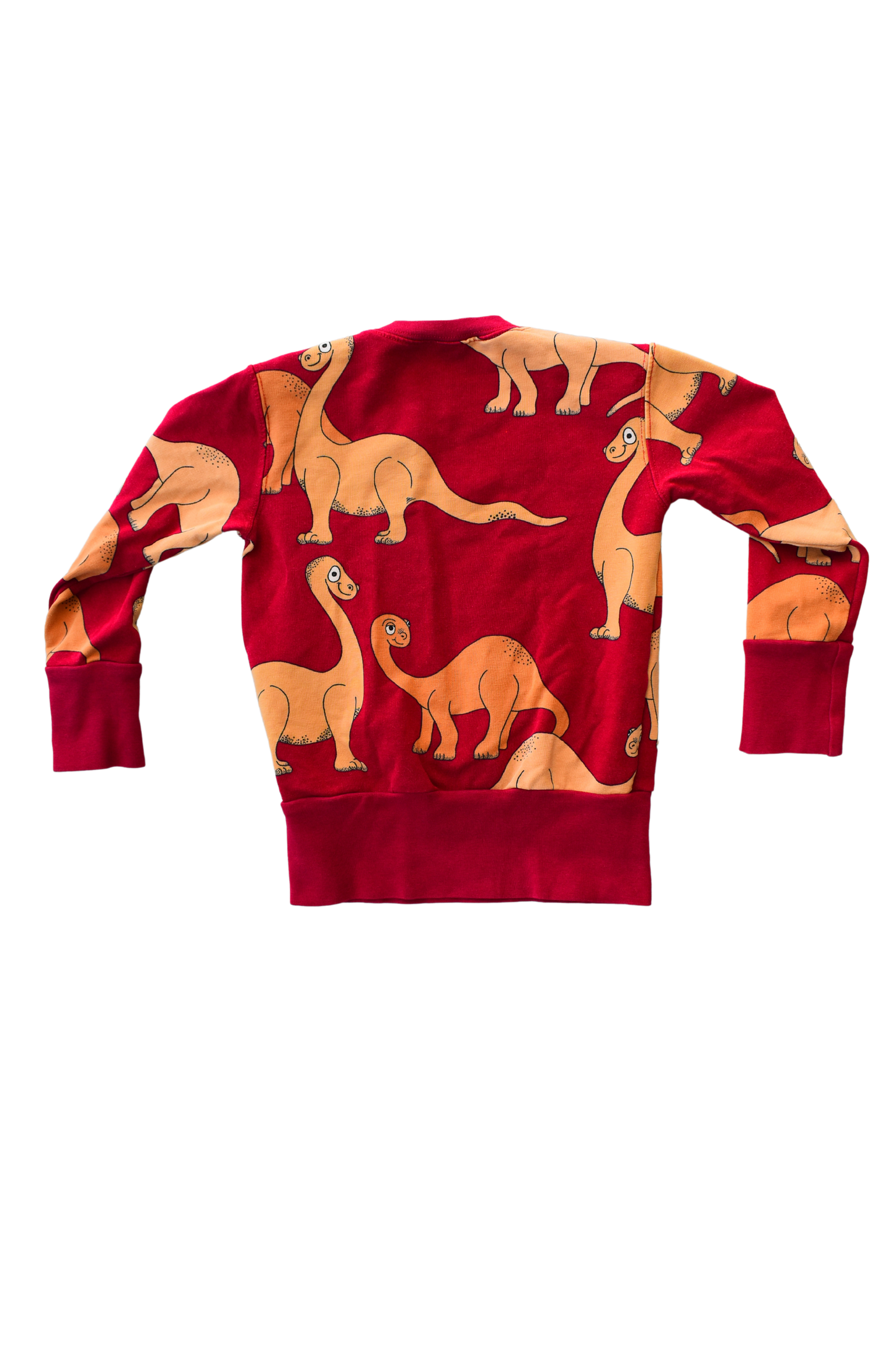 viininpunainen-dinosauruskuvio-vauvan-collegepaita-blaa
