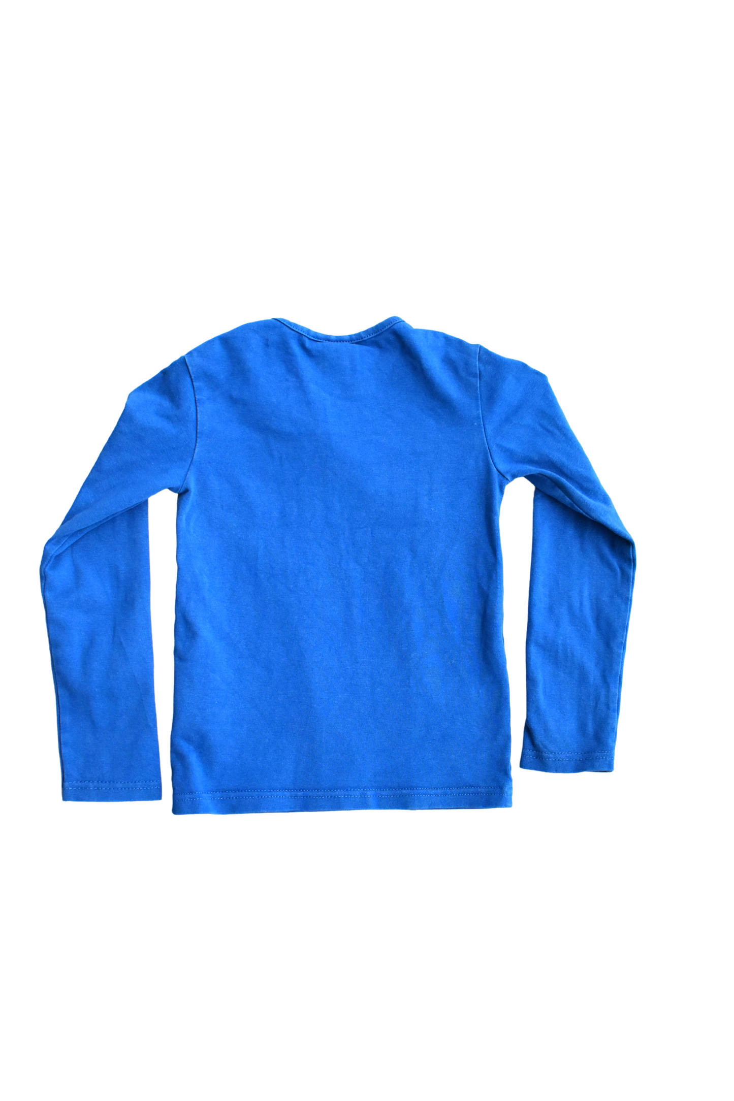 vauvojen-pitkähihainen-trikoopaita-gugguu-tummansininen-nepparit-toisella-olalla