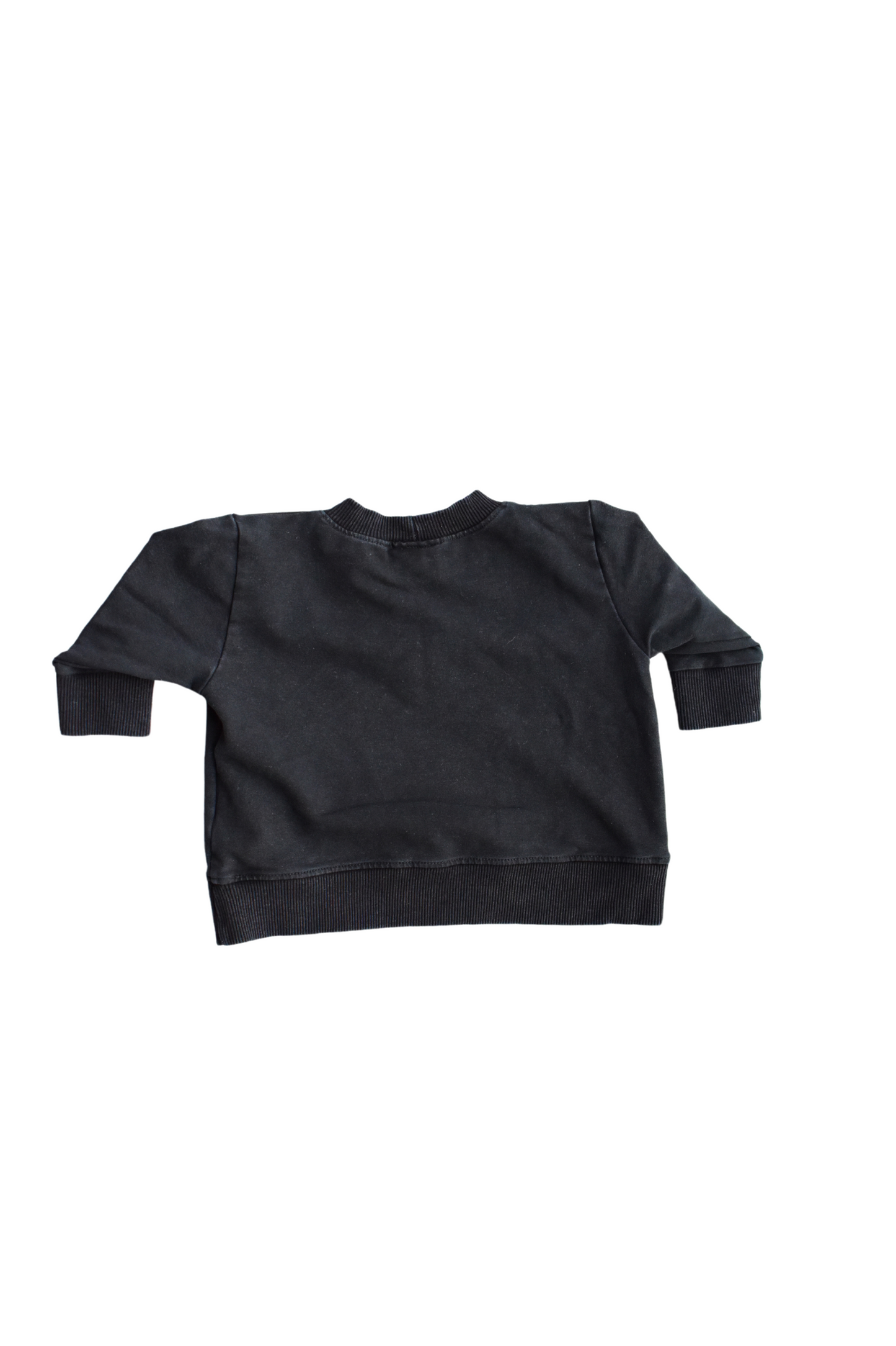 vauvan-musta-ripsikuvio-collegepaita-metsola