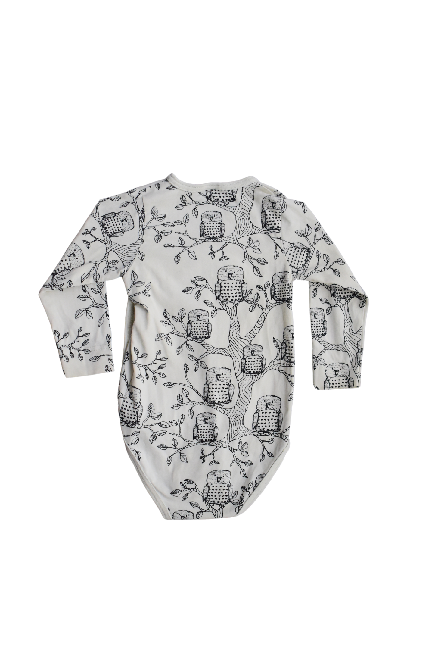 vauvojen-valkoinen-pöllökuvio-kietaisubody-aarre