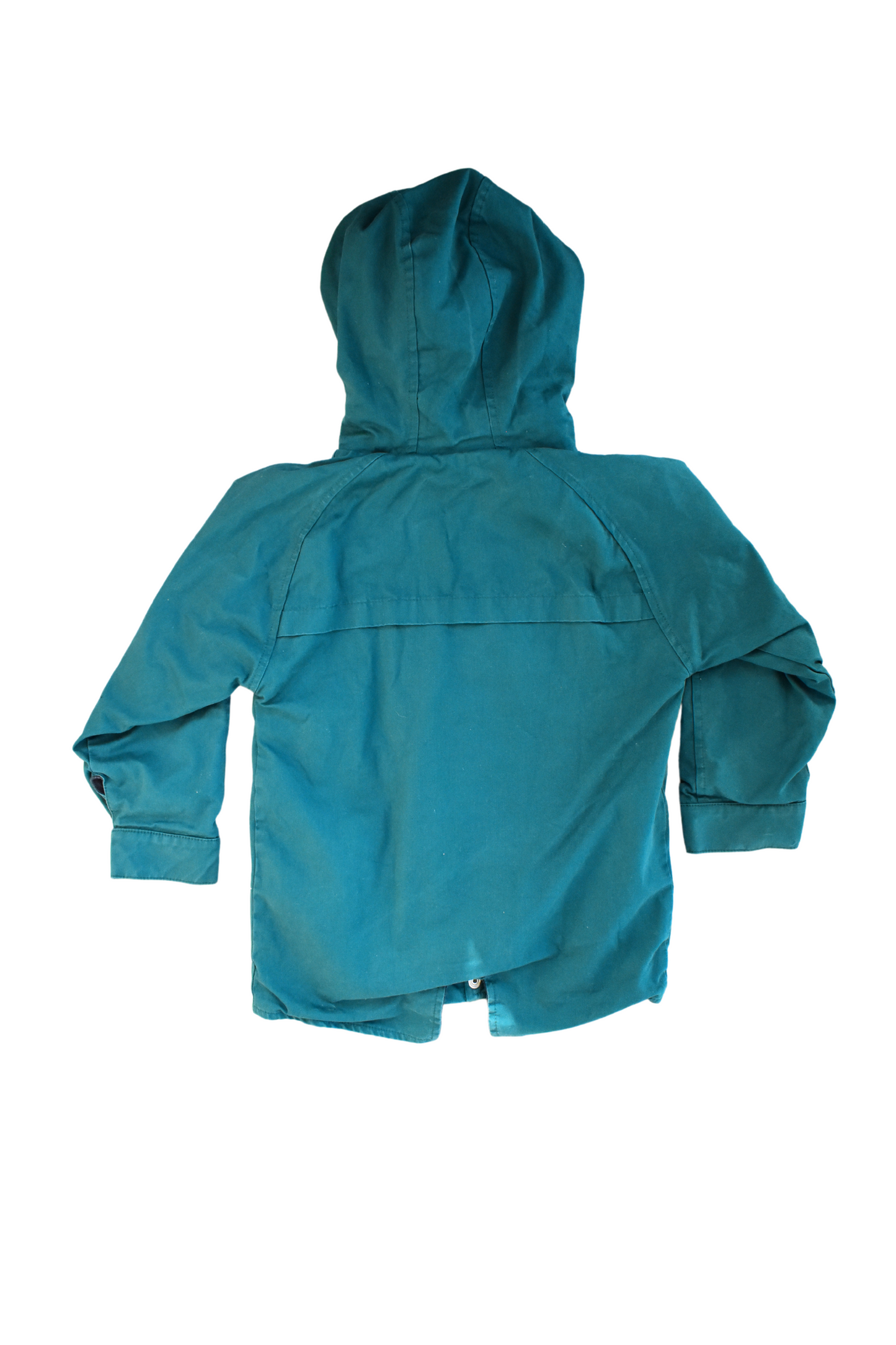 lasten-tummanvihreä-puuvillatakki-aarre