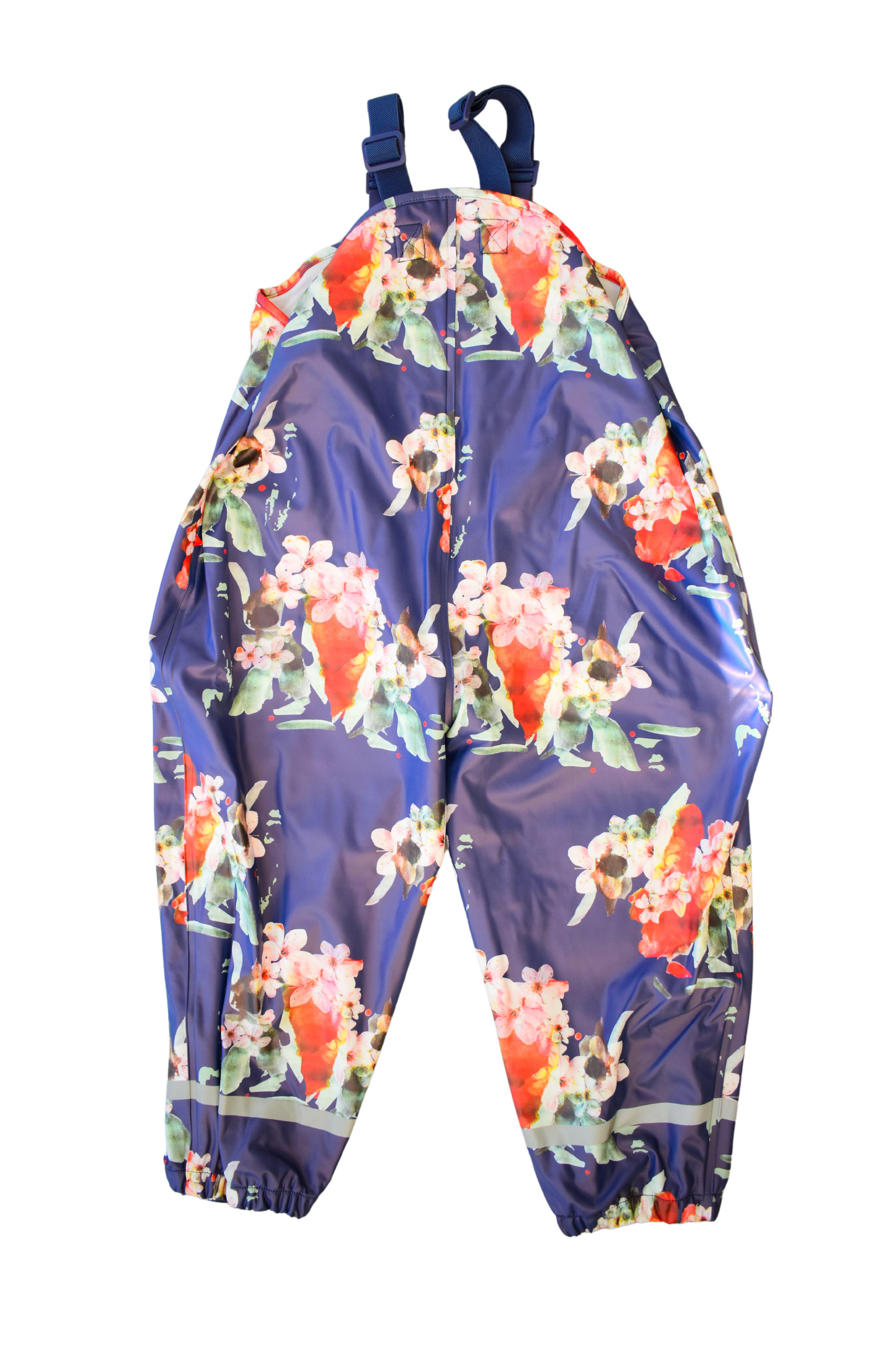 kukkakuvioidut-sadehousut-henkeseleillä-kaiko