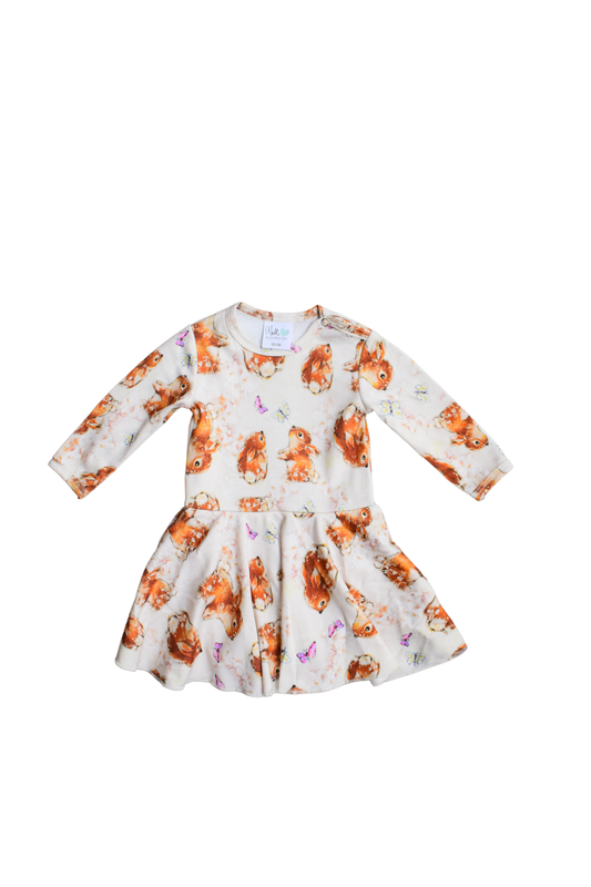 Pitkähihainen bodymekko, Melli Ecodesign